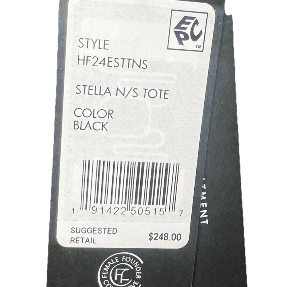 Rebecca Minkoff Black Stella N/S Tote Womens Bag MSRP $248 - Picture 5 of 5